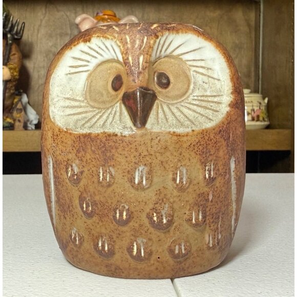 Vintage MCM Ceramic Owl Figurine - Picture 1 of 6